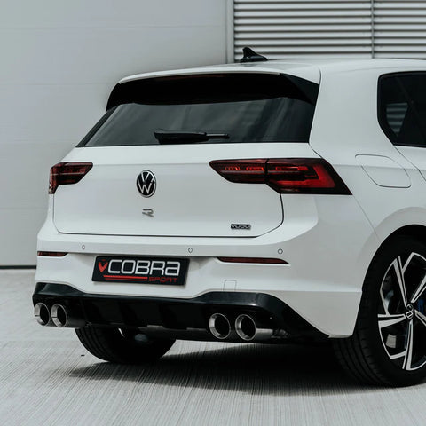 Cobra Sport Turbo-Back with Sports Cat & GPF Removal for Volkswagen Golf R (MK8, GPF)