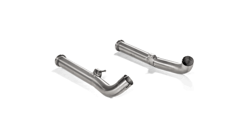Akrapovic Front Link Pipe Set (SS) for Mercedes G63 AMG (W463A, Non-GPF)