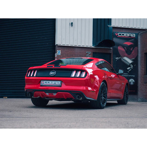 Cobra Sport Cat-Back for Ford Mustang GT 5.0L (S550/Sixth Gen)