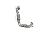 Scorpion Downpipe with High-Flow Sports Cat for Ford Fiesta 1.0L Ecoboost (MK8, Non-GPF)