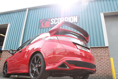 Scorpion Resonated Cat-Back for Honda Civic Type R (FN2)
