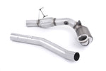 Milltek Sport Downpipe with High-Flow Sports Cat for Audi S1 (8X)
