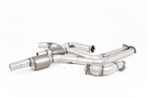 Milltek Sport Downpipes with High-Flow Sports Cats for BMW M2 Competition (F87)