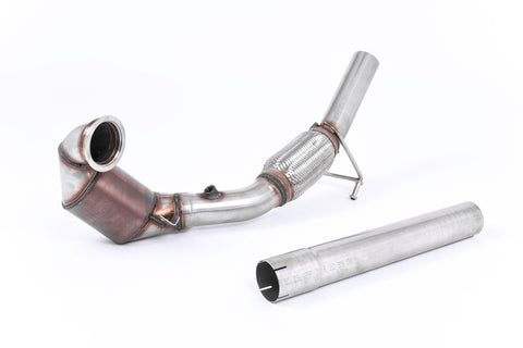 Milltek Sport Downpipe with High Flow Sports Cat for Volkswagen Polo GTI (6C)