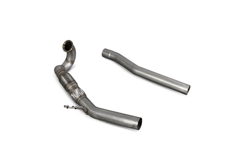Scorpion Downpipe with High-Flow Sports Cat for Volkswagen Golf R (MK7.5, Non-GPF)