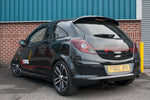 Scorpion Rear Silencer for Vauxhall/Opel Corsa 1.4T Black Edition (D)