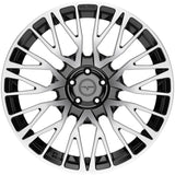 Velare VLR01 22" x 9.5J 5x112 66.6CB ET45 Alloy Wheels