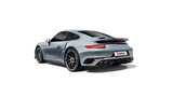 Akrapovic Rear Carbon Fiber Diffuser for Porsche 911 Turbo & Turbo S (991.2)