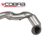 Cobra Sport Downpipe with Sports Cat for Volkswagen Golf R (MK7)